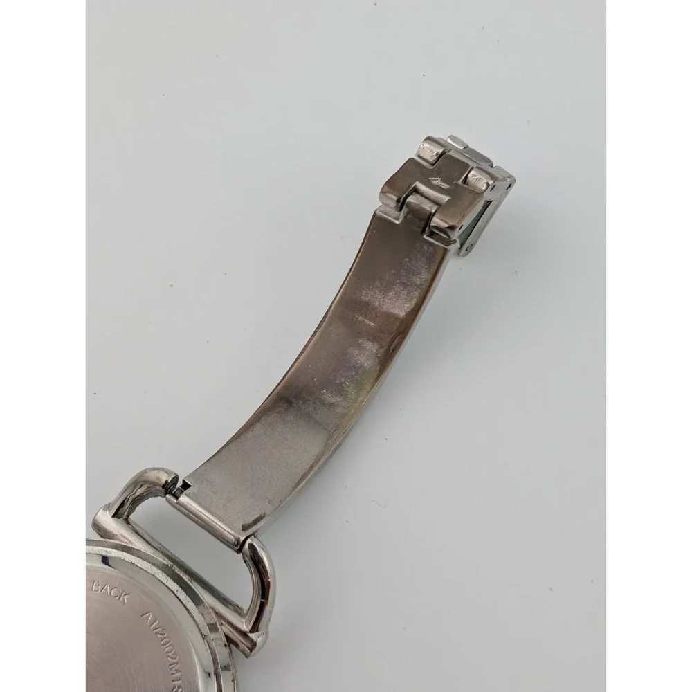 Attention Watch Women 34mm Silver‎ Case Green 6.5